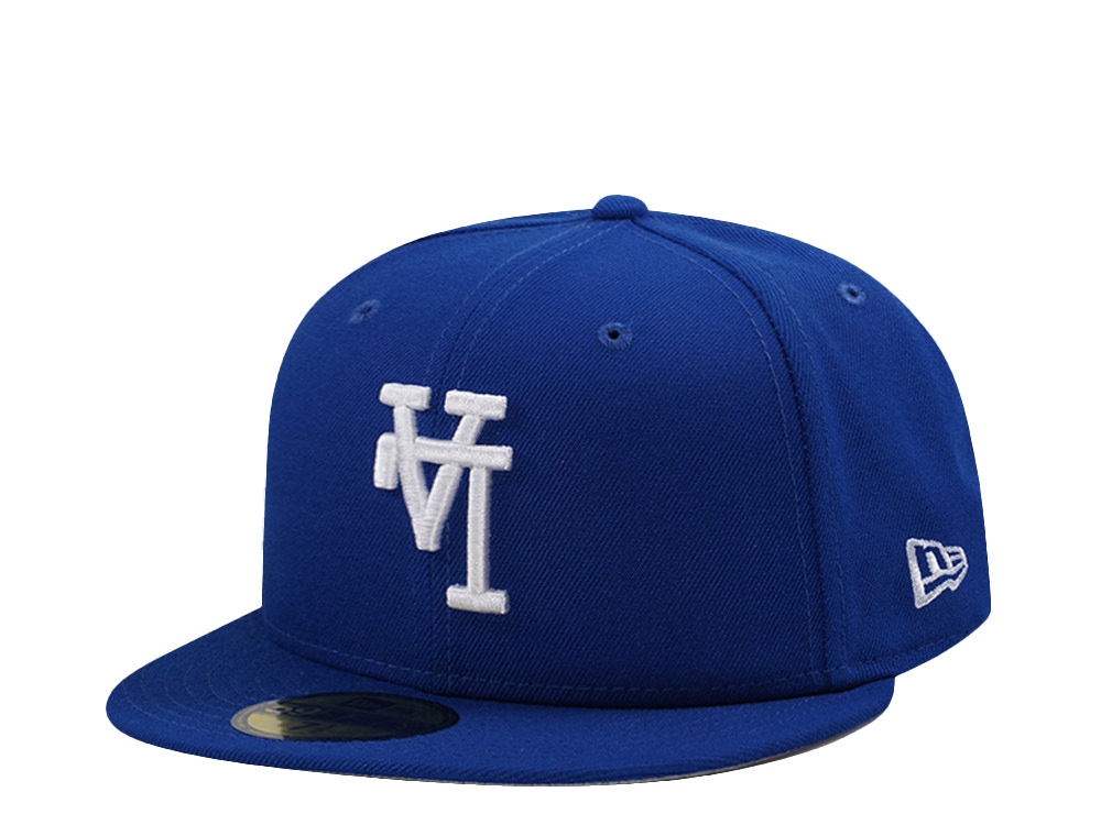 New Era Los Angeles Dodgers Upside Down Blue Prime Edition 59Fifty Fitted Hat